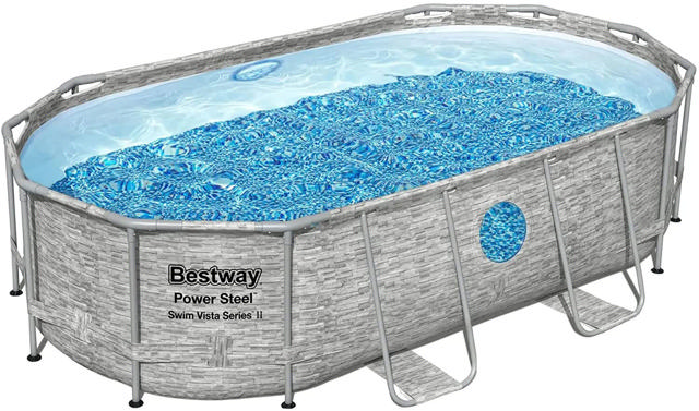 BESTWAY 56714 POOL 427X250X100CM RATTAN OVAL