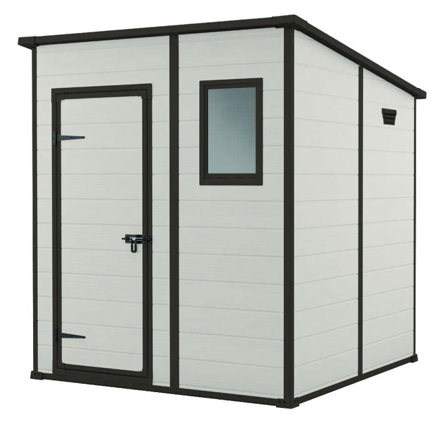 KETER MANOR SHED 6X6FT BEIGE