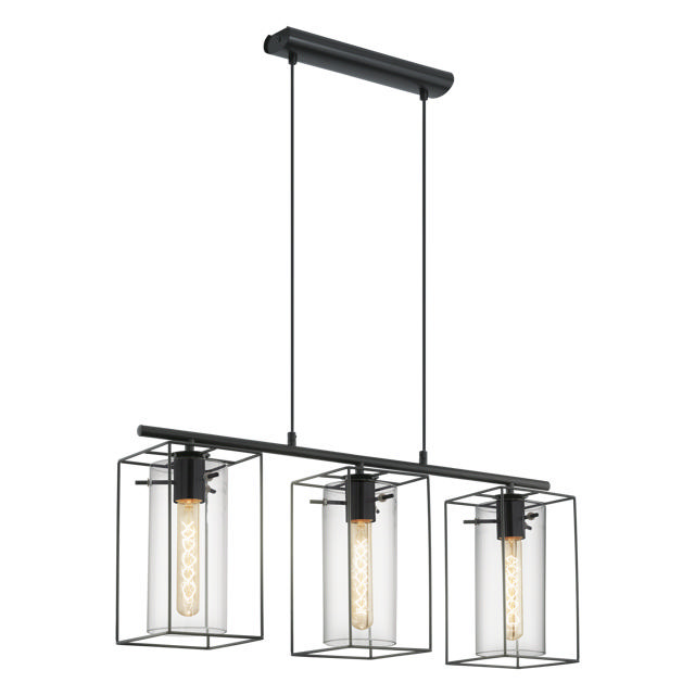 EGLO 'LONCINO' PENDANT LIGHT 3xE27