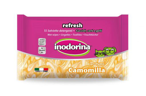 INODORINA WIPES EYES & EARS 15PCS