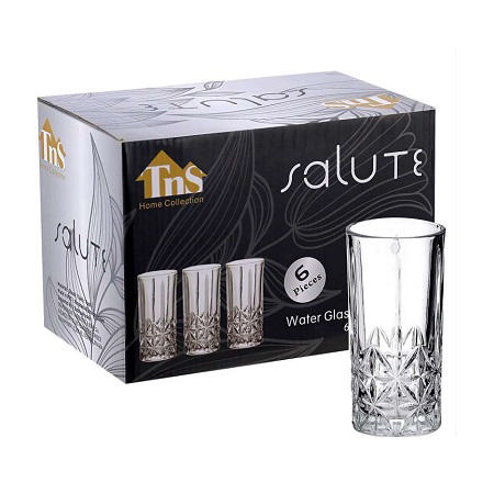 TNS WATER TUMBLER CRAFT 6PC SET 350ML