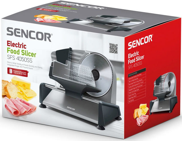 SENCOR ELECTRIC FOOD SLICER 100W