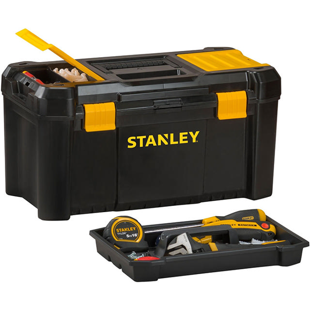 STANLEY 19'' ESSENTIAL ΕΡΓΑΛΕΙΟΘΗΚΗ ΜΕ ΠΛΑΣΤΙΚΑ ΚΟΥΜΠΩΜΑΤΑ STST1-75520