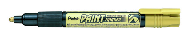 PENTEL MMP20-XO PAINT MARKER  4.0MM GOLD