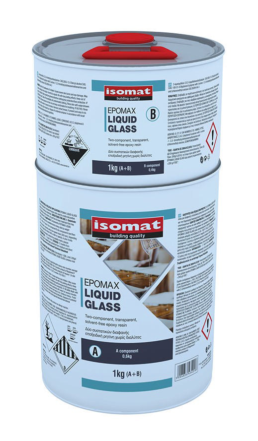 ISOMAT EPOMAX ΥΓΡΟ ΓΥΑΛΙ 1KG