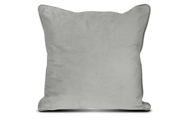 CUSHION VELOUR 45X45 GREY