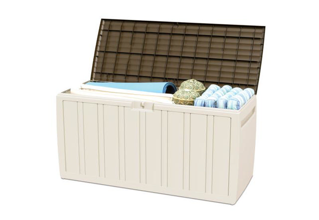 RAM CUSHION BOX 45.5X117X57.5CM 270L CREAM/BROWN