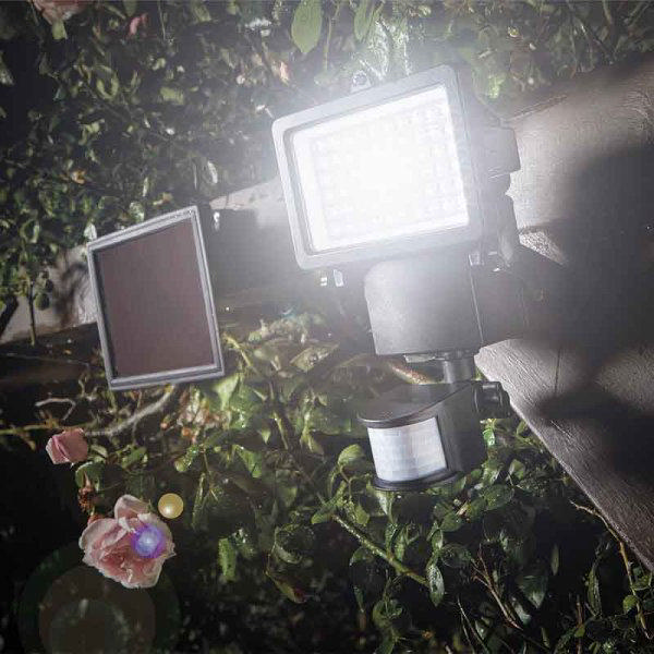 SMART SOLAR SUPER BRIGHT PIR MILLENNIUM FLOODLIGHT 1000 LUMEN