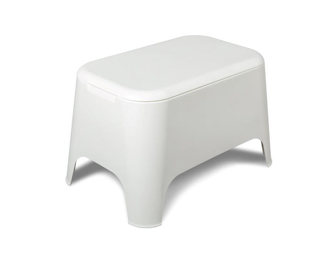 TOOMAX PETRA COZY TABLE WITH REMOVABLE LID 59Χ39Χ36CM WHITE