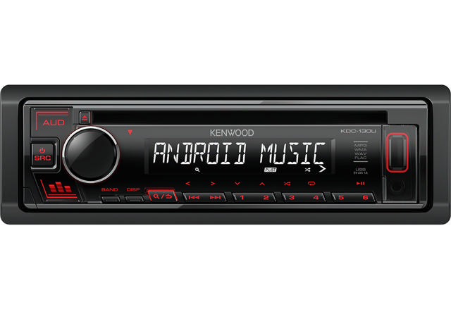 KENWOOD KDC-130UR CD/USB RECEIVER