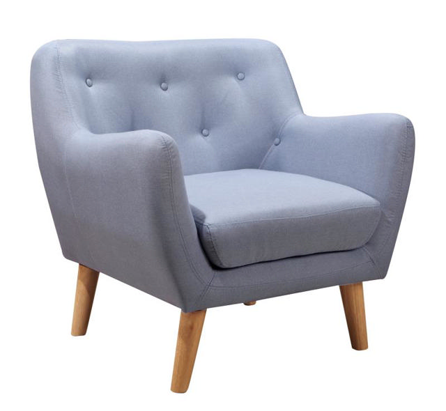 ANGEL ARMCHAIR 79X80X79CM LIGHT BLUE