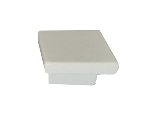 KNOB 35X35MM WHITE