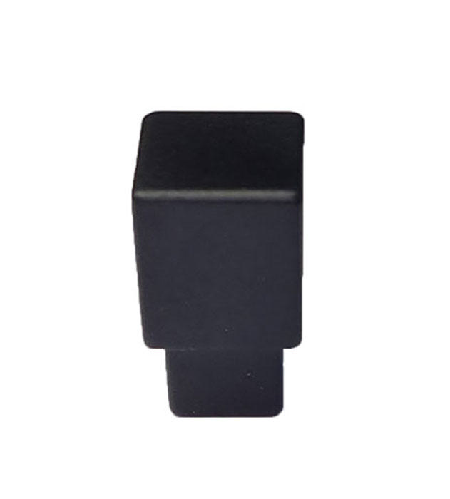 KNOB 15X15MM BLACK