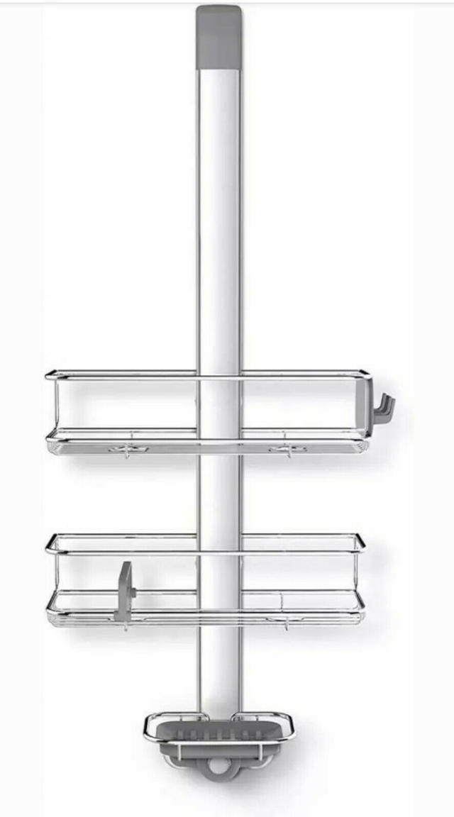 SIMPLEHUMAN BT1101 ADJUST SHOWER CADDY S/S