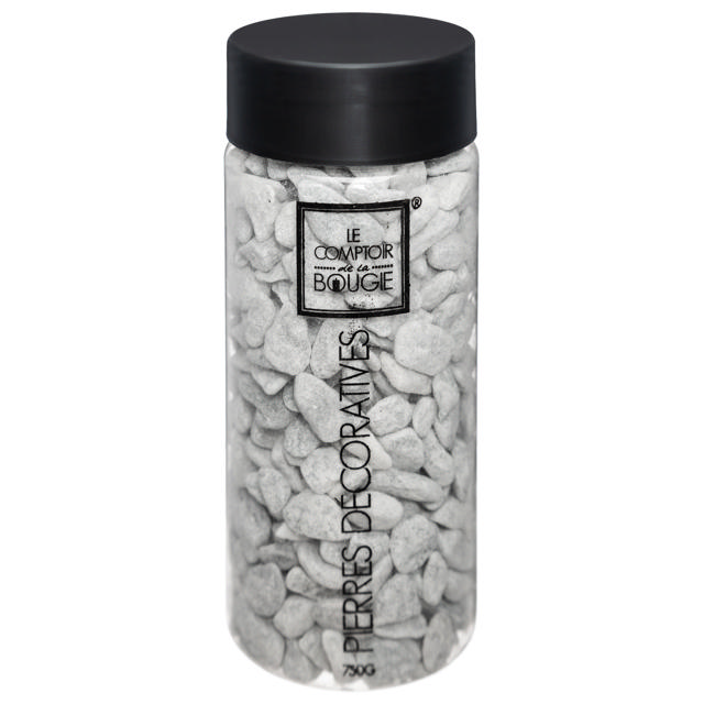 DECOR STONES SMALL 750GR L.GREY