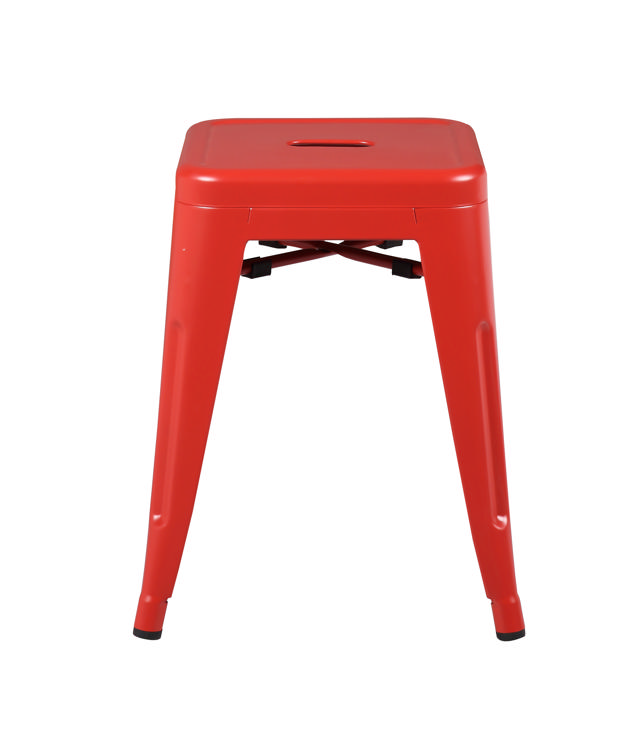 JONES H450 STOOL RED 38X33X45CM