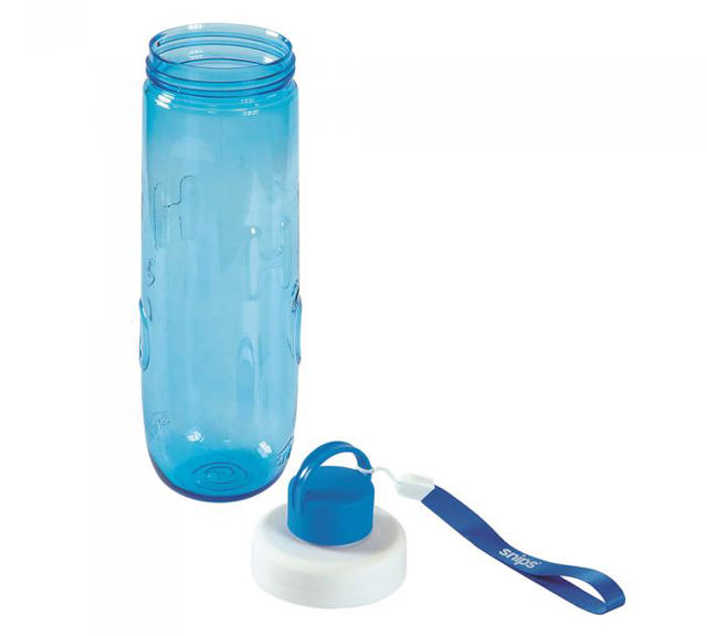 SNIPS TRITAN WATER BOTTLE 0,75LTR BLUE