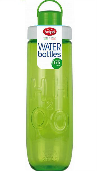 SNIPS TRITAN WATER BOTTLE 0,75LTR GREEN