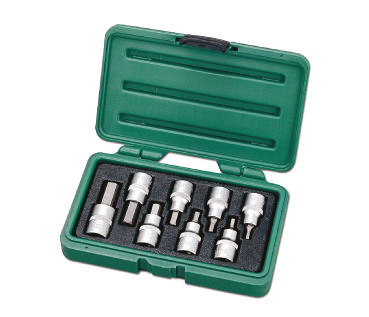 HONITON 8PCS SET 1/2 DR.HET BIT SOCKET 