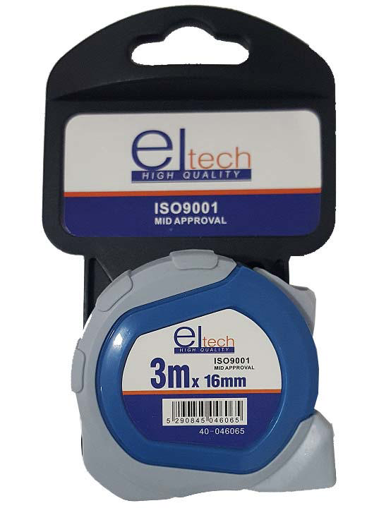 ELTECH MEASURING TAPE 3Mx16mm