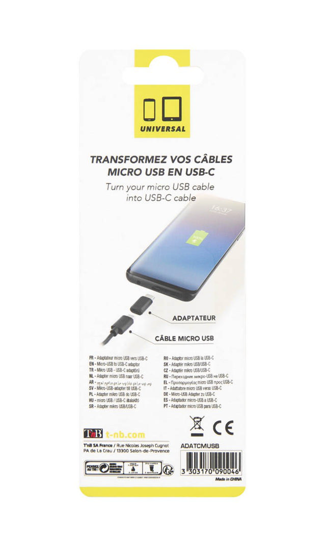 TNB MICRO USB TO USB-C ADAPTER