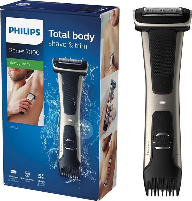 PHILIPS BG7025 WET & DRY BODY SHAVER RECHARGEABLE