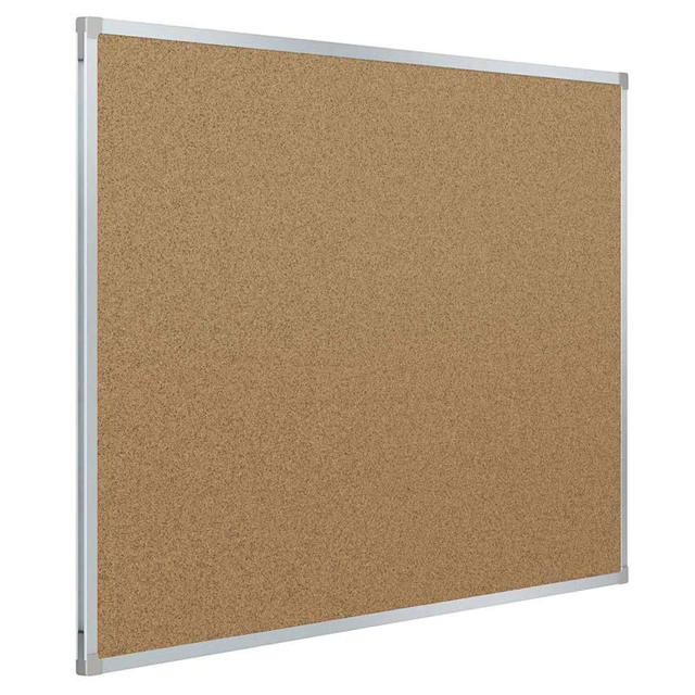 CORK BOARD 30X40CM WITH ALUMINIUM FRAME