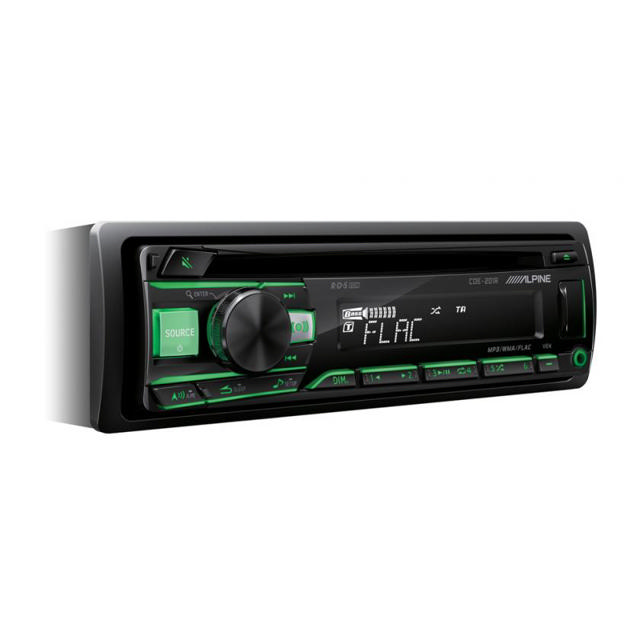 ALPINE CDE-201R CAR CD MP3 ANDROID STEREO USB 4X50W