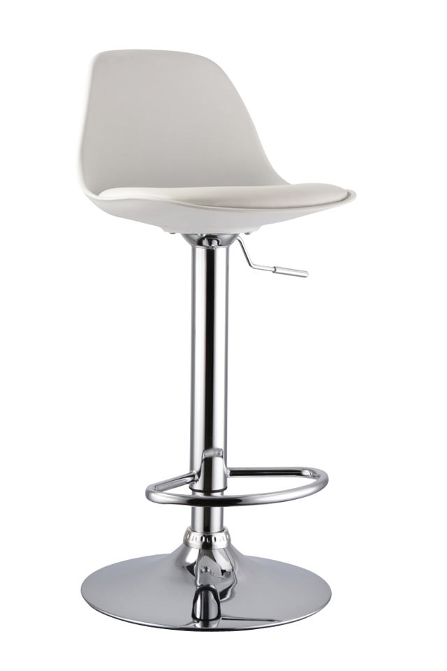 DORA BAR STOOL PP SEAT WHITE