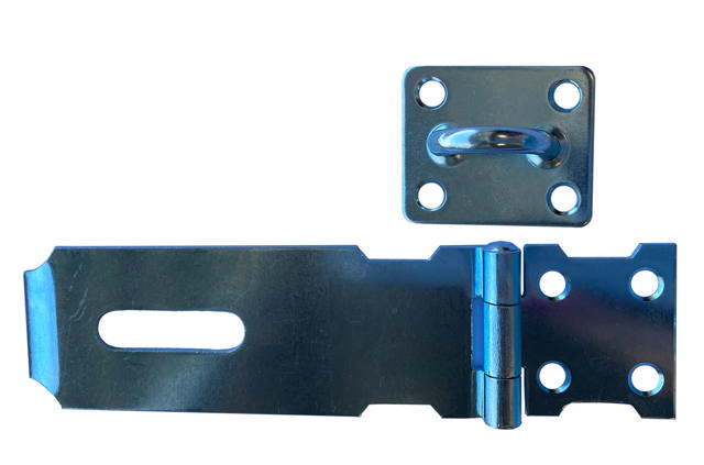 HASP AND STAPLE DOOR LOCK 7X2.8CM