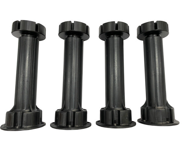 LEGS FOR KITCHEN BLACK H 150MM 4PCS