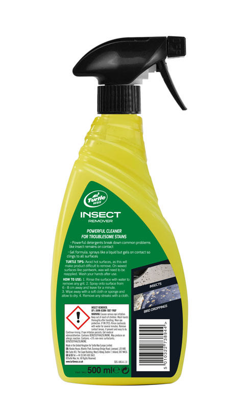 TURTLE WAX BUG & TAR REMOVER 500ML