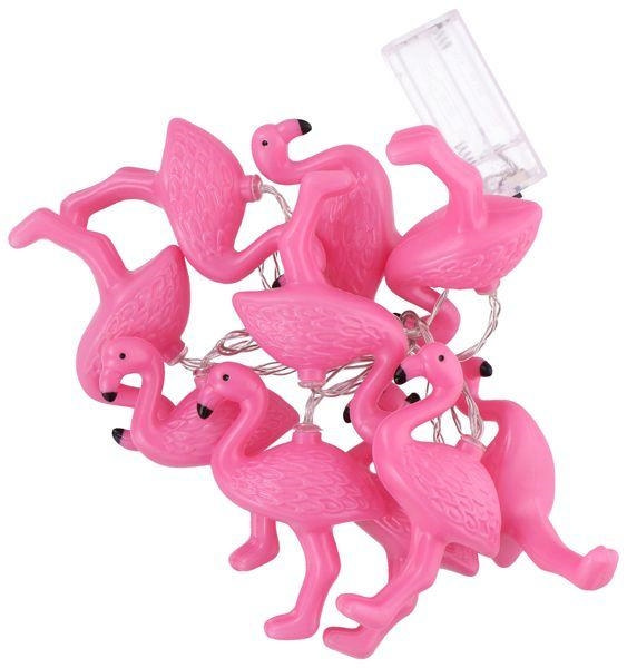 ARTICASA STRING 10 LED FLAMINGO 30CM