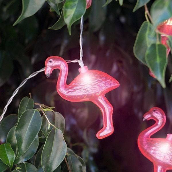 ARTICASA STRING 10 LED FLAMINGO 30CM