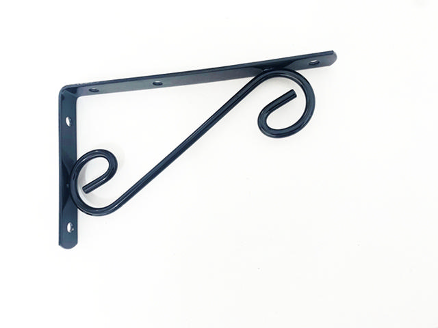 BAZO SPIRAL BRACKET 20CM X 12CM BLACK