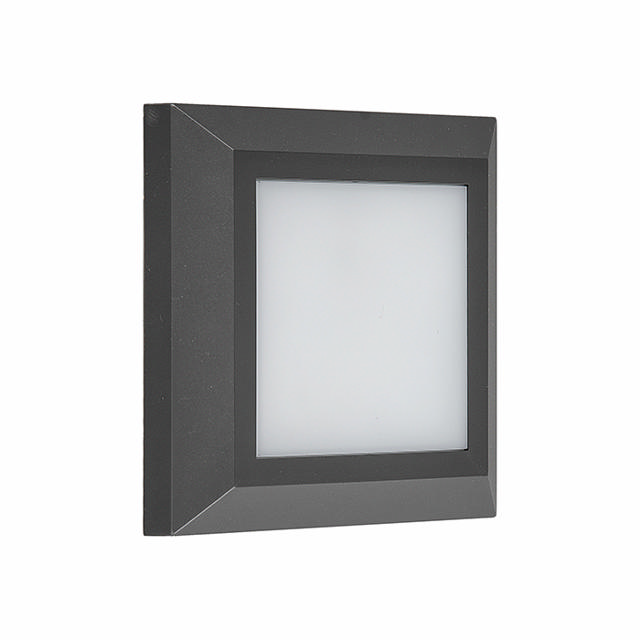 SUNLIGHT LED 3.8W WALL LIGHT SQUARE 3CCT IP65