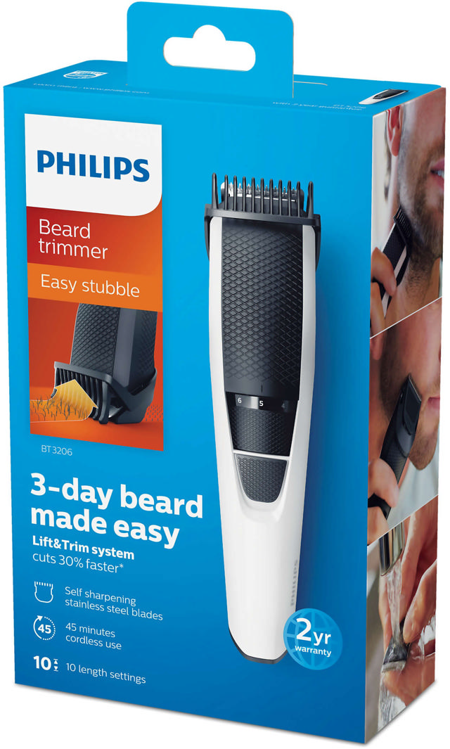 PHILIPS BT3206 BEARDTRIMMER 0.5-10MM