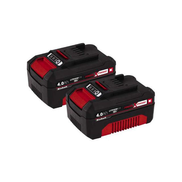 EINHELL 4511489 POWER X BATTERIES 18V 2x4.0Ah Li-Ion