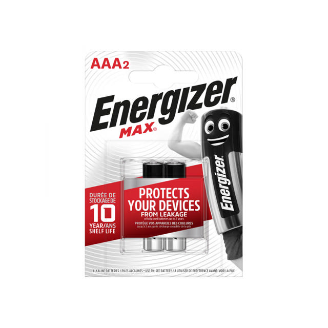 ENERGIZER MAX ΜΠΑΤΑΡΙΕΣ AAA 2 ΤΕΜ