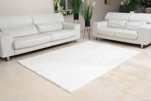 POLYESTER SHAGGY CARPET 120X170CM