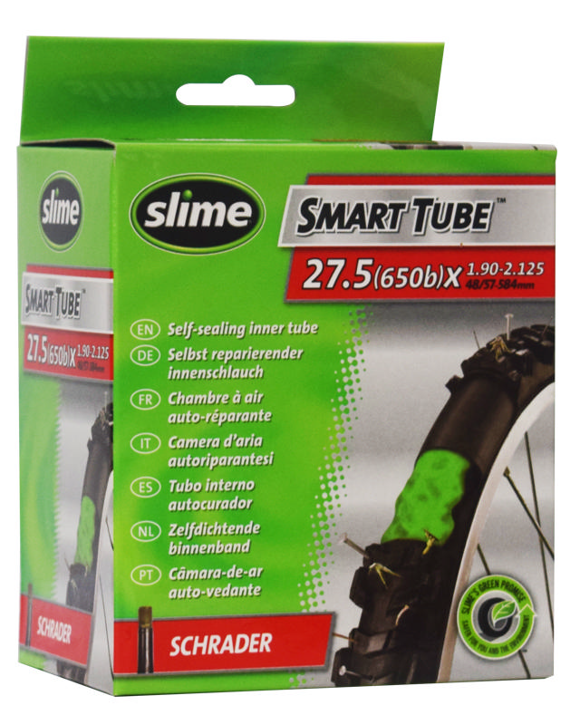 SLIME SMART TUBE SCHRADER 27.5x1.90-2.125''