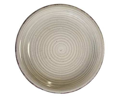 LIFESTYLE TG DINNER PLATE 27CM GREY