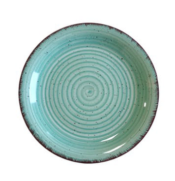 LIFESTYLE TG DESSERT PLATE 19CM TURQUOISE