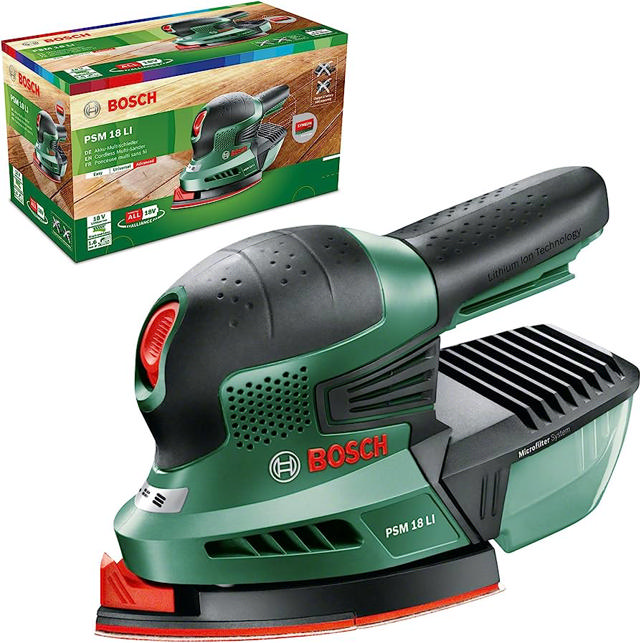 BOSCH PSM 18 LI SOLO SANDER 18V - NO BATTERY INCLUDED