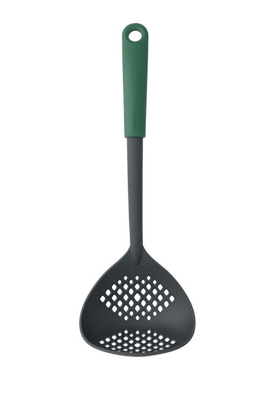 BRABANTIA SKIMMER PLUS LADLE, TASTY+ - FIR GREEN