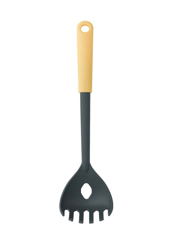 BRABANTIA SPAGHETTI SPOON PLUS MEASURE TOOL, TASTY+ - VANILLA YELLOW