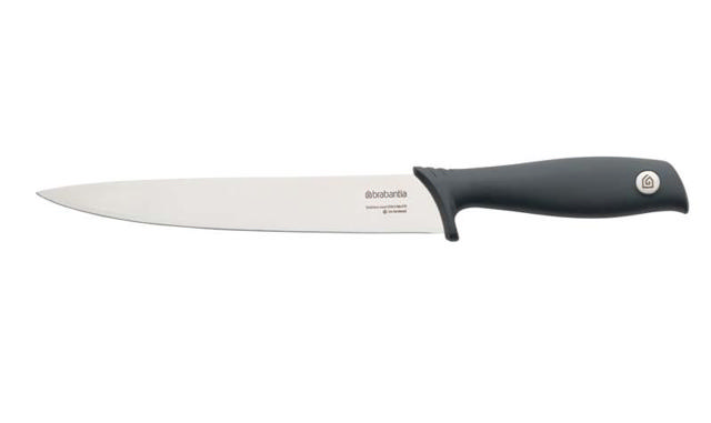 BRABANTIA CARVING KNIFE, TASTY+ - DARK GREY