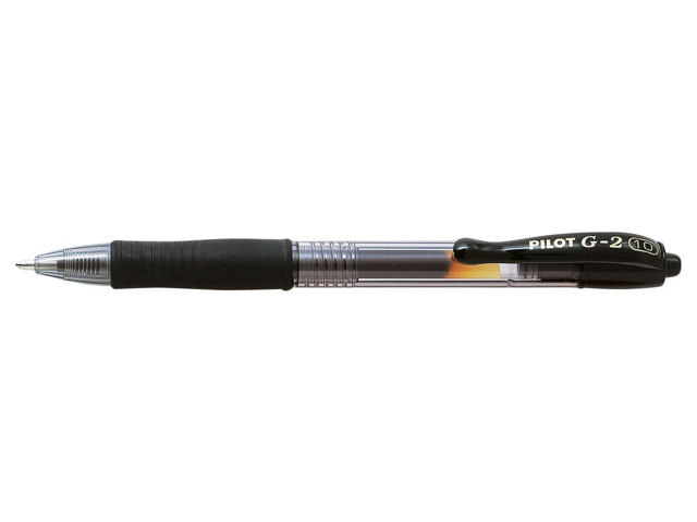 PILOT G-2 GEL INK ROLLERBALL LARGE BLACK