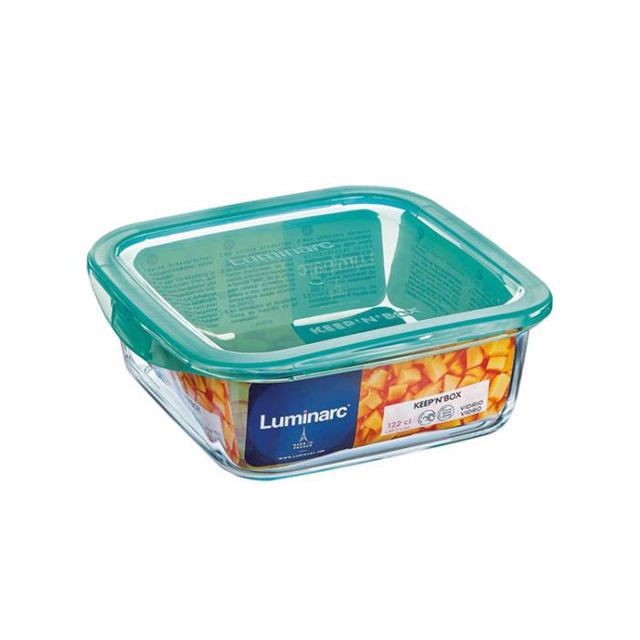 LUMINARC KEEP'N BOX TUPPER SQUARE 38CL