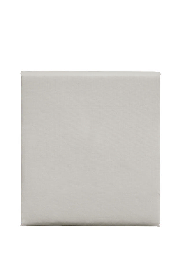 FITTED SHEET PRESTIGE 100CM X 200CM X 30CM COTTON GREY